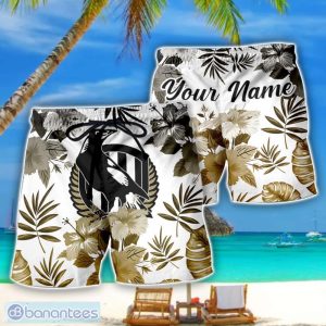 Collingwood Magpies AFL Summer Gift For Mens Personalized Name Beach Shorts Product Photo 1