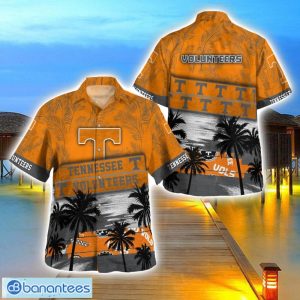 Tennessee Volunteers Logo Team Tropical Coconut Hawaii Shirt For Men And Women Product Photo 1