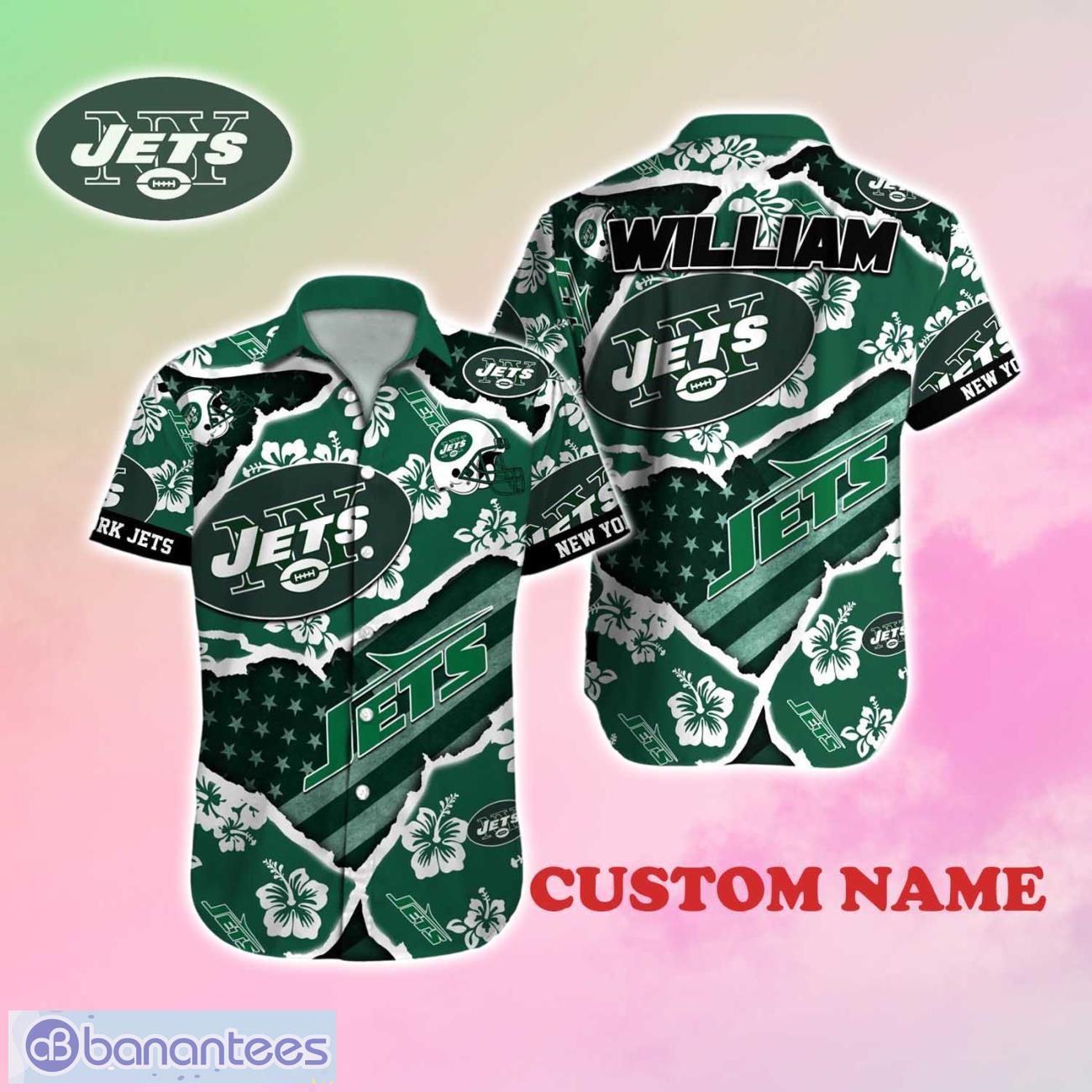 Ny jets hawaiian outlet shirt