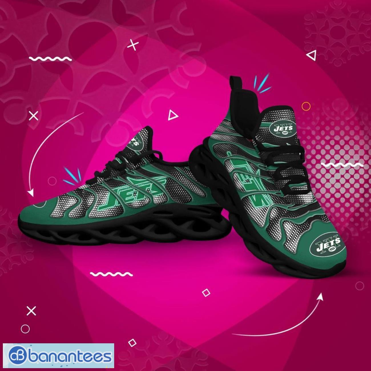new york jets nfl new clunky sneaker 2024 max soul shoes for men and women image New York Jets NFL New Clunky Sneaker 2024 Max Soul Shoes For Men And Women Product Photo 1