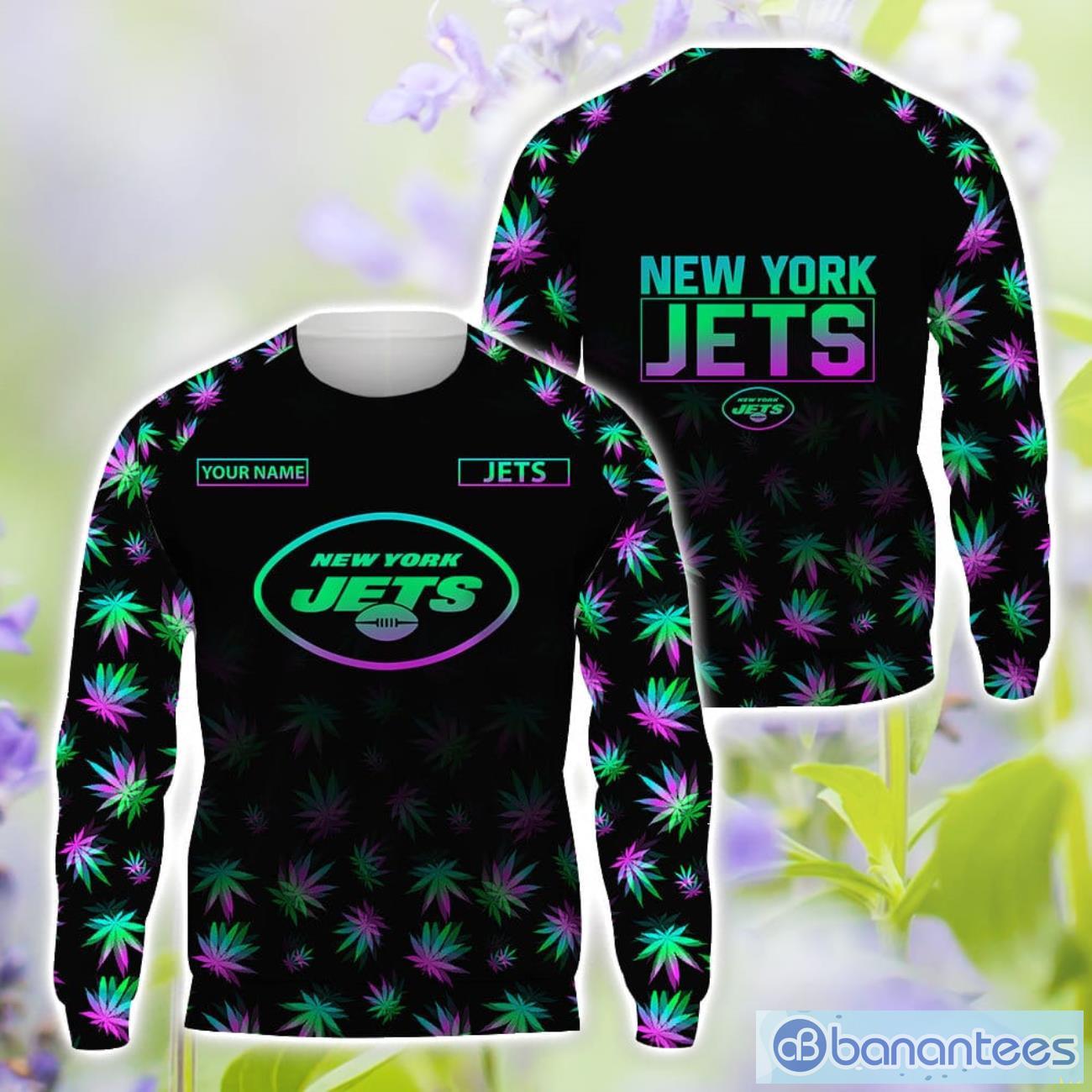new york jets personalized name weed pattern all over printed 3d tshirt hoodie sweatshirt 1 image New York Jets Personalized Name Weed pattern All Over Printed 3D TShirt Hoodie Sweatshirt Product Photo 2