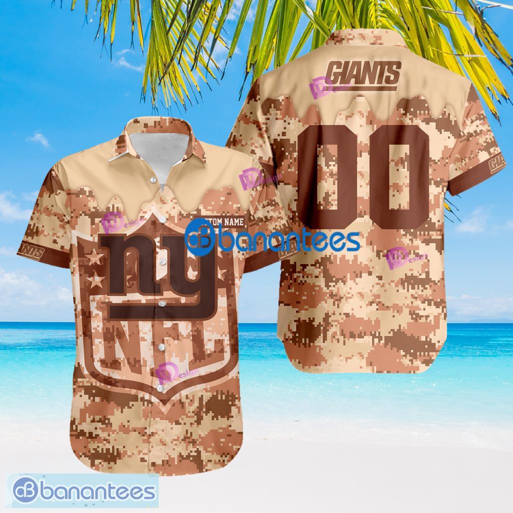 NFL New York Giants Camouflage Pink Cusatom Name Ad Number Trending Summer Gift For Big Fans Product Photo 1