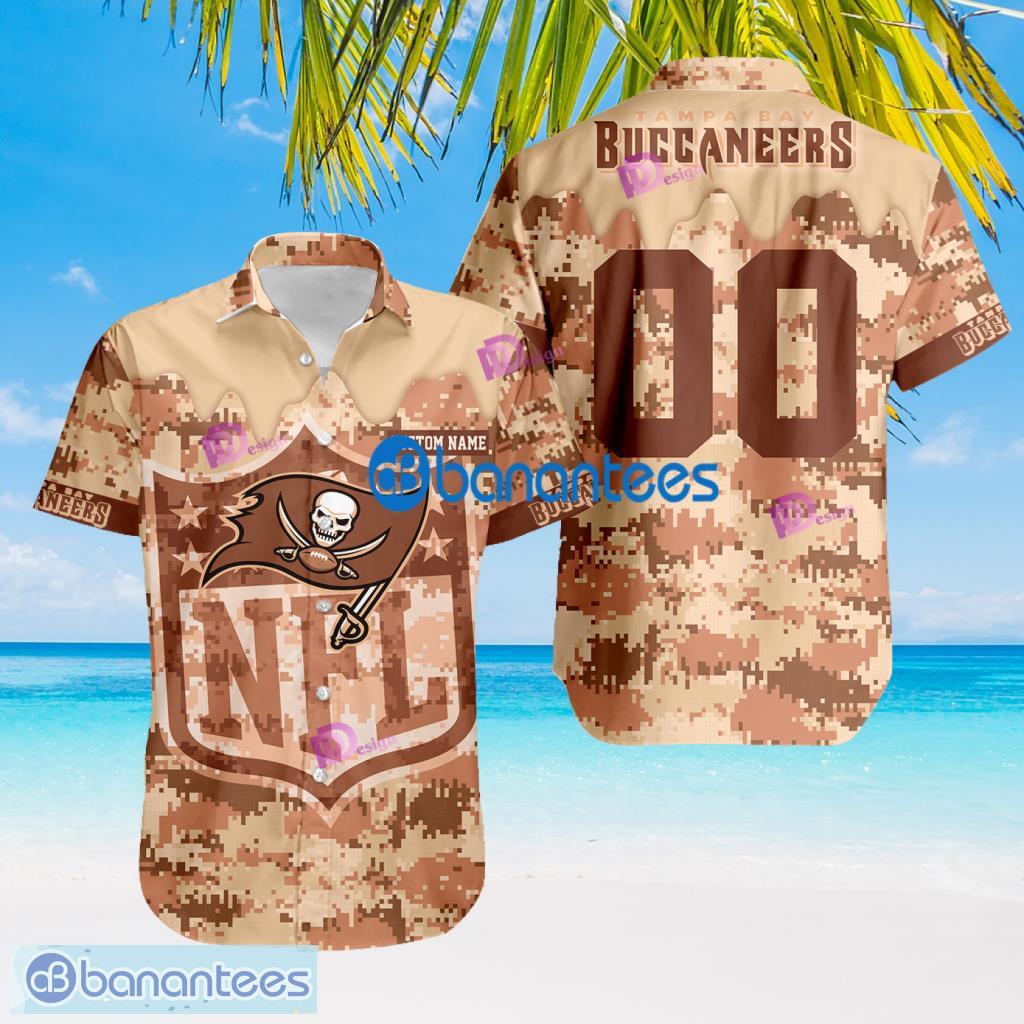NFL Tampa Bay Buccaneers Camouflage Pink Cusatom Name Ad Number Trending Summer Gift For Big Fans Product Photo 1