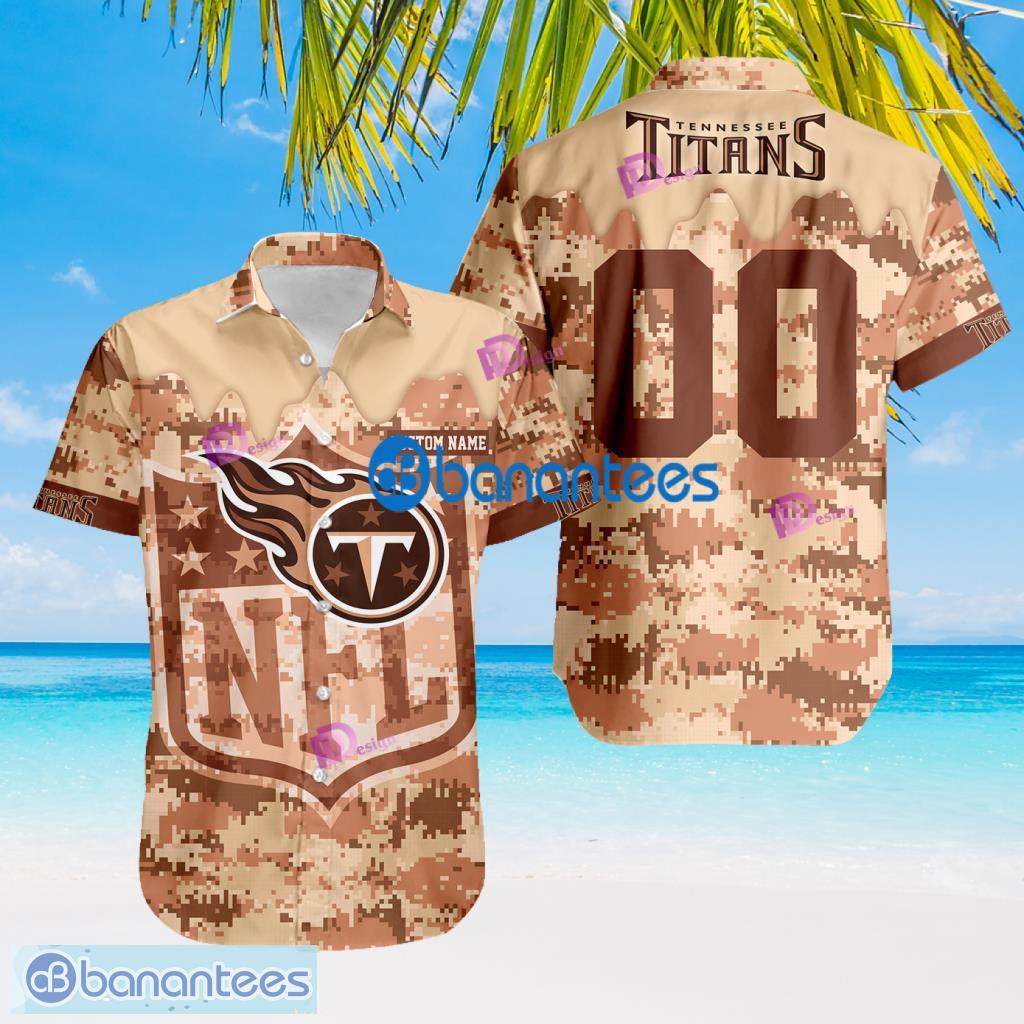 NFL Tennessee Titans Camouflage Pink Cusatom Name Ad Number Trending Summer Gift For Big Fans Product Photo 1