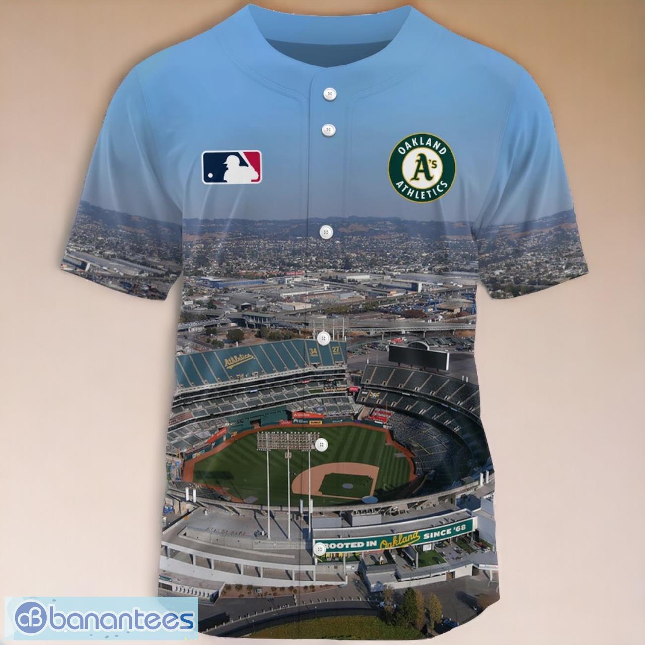 oakland athletics baseball jersey mlb 2024 custom number and name 1 image Oakland Athletics Baseball Jersey MLB 2024 Custom Number And Name Product Photo 2