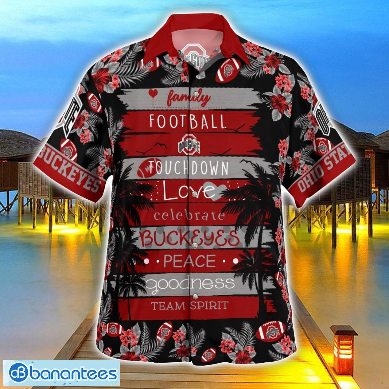 ohio state buckeyes family football lover hawaiian shirt beach shirt for family gift 2 image Ohio State Buckeyes Family Football Lover Hawaiian Shirt Beach Shirt For Family Gift Product Photo 3