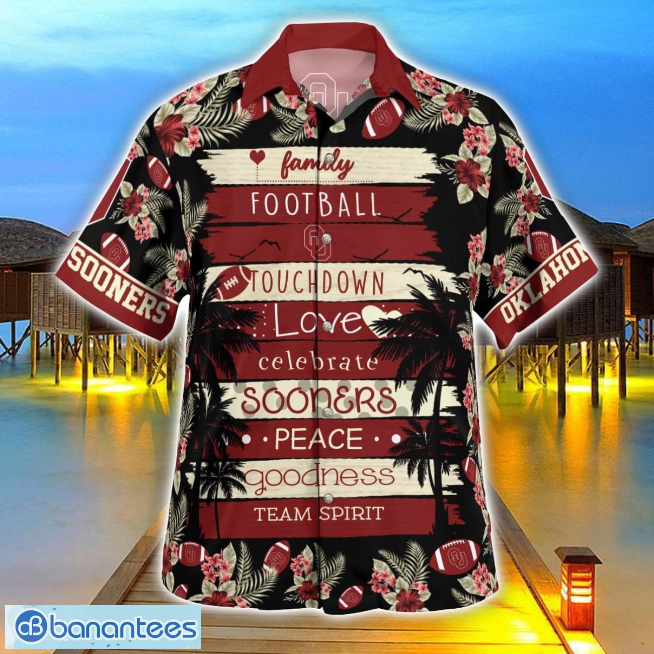 oklahoma sooners family football lover hawaiian shirt beach shirt for family gift 2 image Oklahoma Sooners Family Football Lover Hawaiian Shirt Beach Shirt For Family Gift Product Photo 3