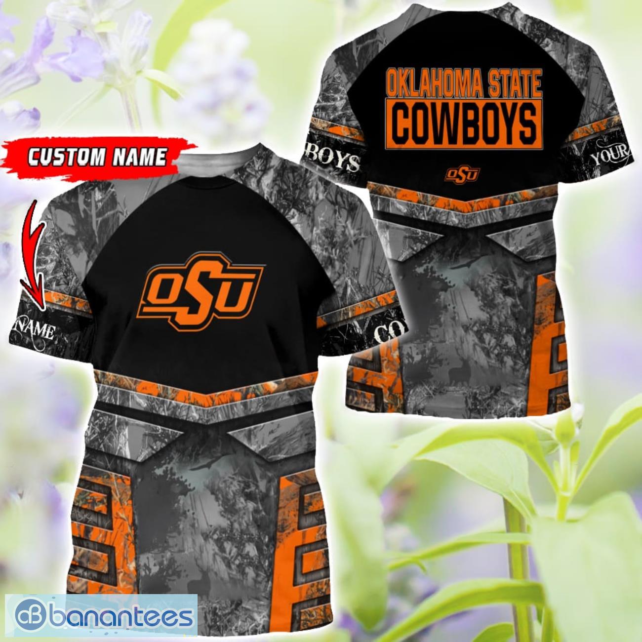 oklahoma state cowboys grey black hunting 3d t shirt hoodie sweatshirt zip hoodie custom name 2 image Oklahoma State Cowboys Grey Black Hunting 3D T-Shirt Hoodie Sweatshirt Zip Hoodie Custom Name Product Photo 3