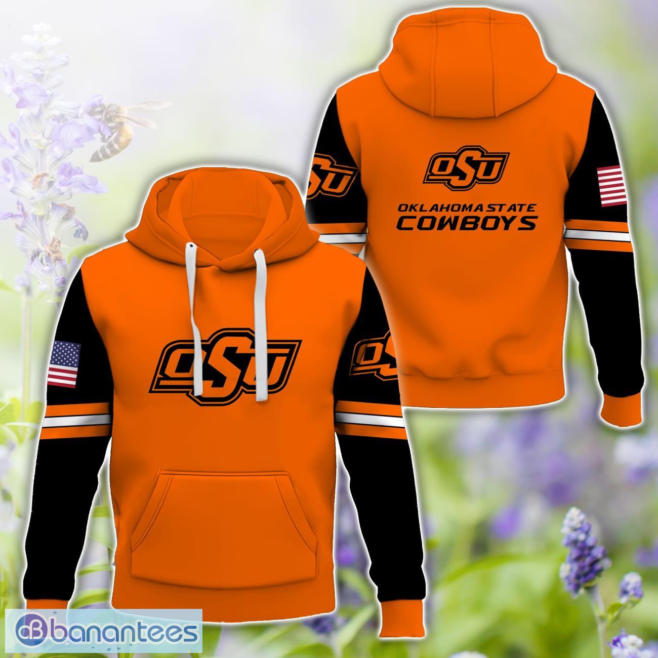 oklahoma state cowboys logo team 3d t shirt sweatshirt hoodie zip hoodie for men women image Oklahoma State Cowboys Logo Team 3D T-Shirt Sweatshirt Hoodie Zip Hoodie For Men Women Product Photo 1