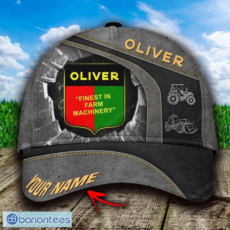 Oliver Tractor Coconut Custom Name All Over Print 3D Cap Grey Mens Gift New Hat Hot Trends Summer - Oliver Tractor Coconut Custom Name All Over Print 3D Cap Grey Mens Gift New Hat Hot Trends Summer