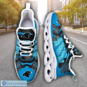 Carolina Panthers NFL New Clunky Sneaker 2024 Max Soul Shoes For Men And Women Product Photo 3