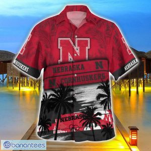 Nebraska Cornhuskers Logo Team Tropical Coconut Hawaii Shirt For Men And Women Product Photo 3