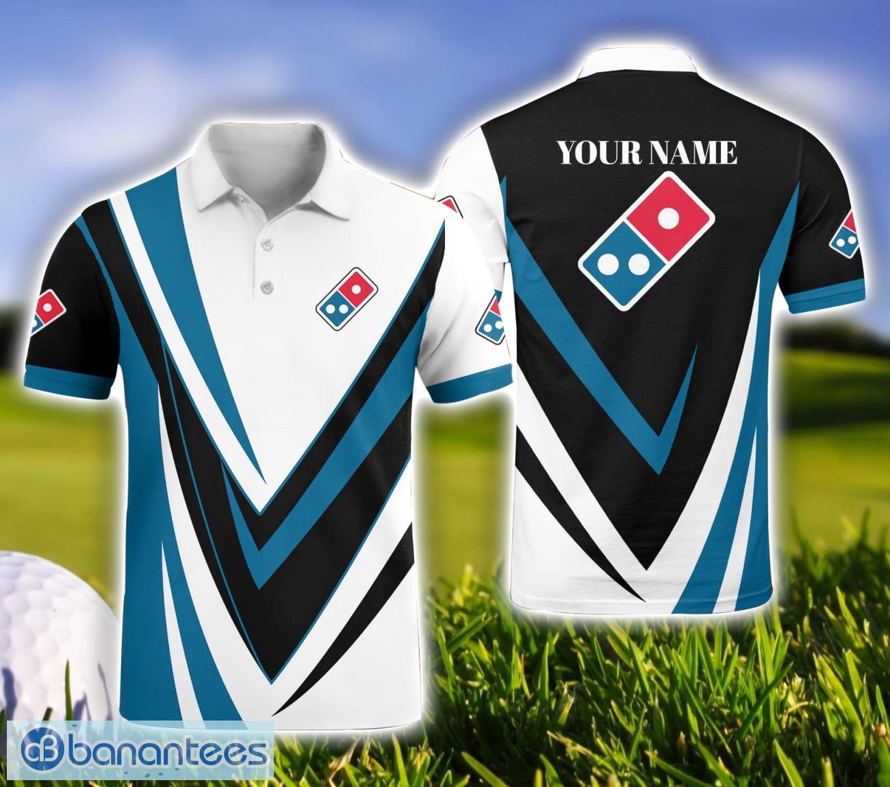 personalized dominos pizza 3d polo shirt new designs image Personalized Domino's Pizza 3d Polo Shirt New Designs Product Photo