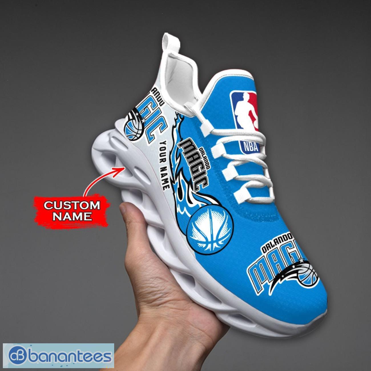 personalized name orlando magic fireball personalized sneakers max soul shoes image Personalized Name Orlando Magic Fireball Personalized Sneakers Max Soul Shoes Product Photo 1