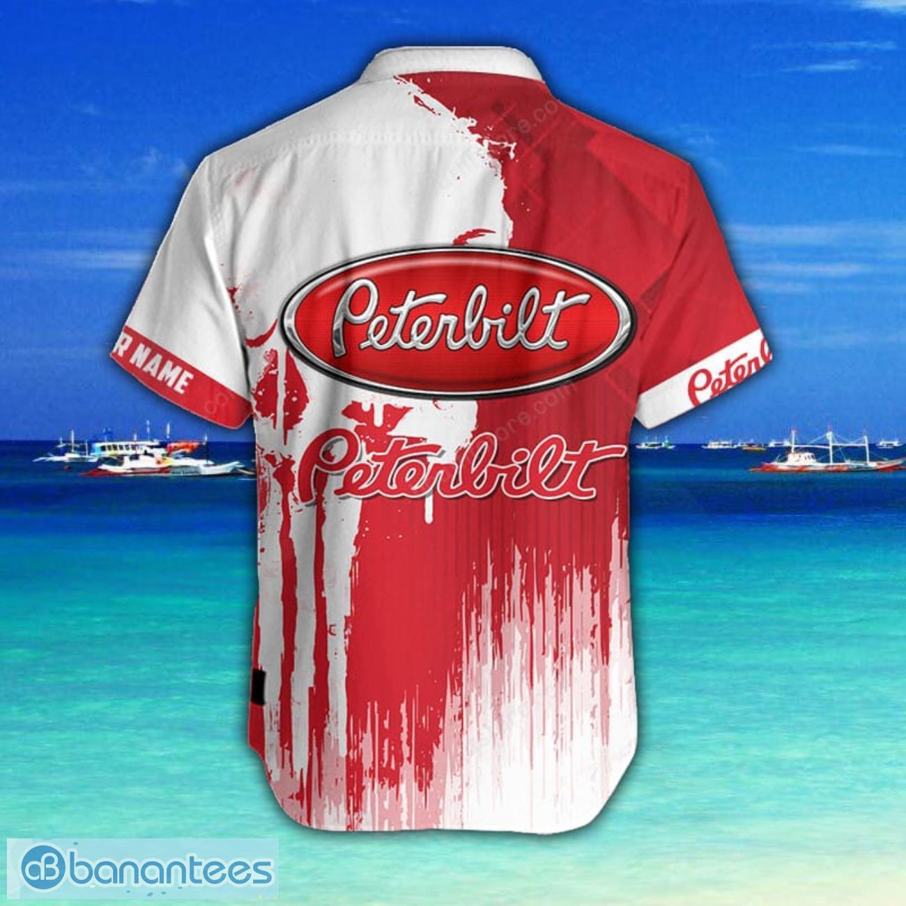 Peterbilt 3D Printing Hawaiian Shirt Summer Beach Shirt For Fans Custom Name Peterbilt 3D Printing Hawaiian Shirt Summer Beach Shirt For Fans Custom Name Product Photo 3