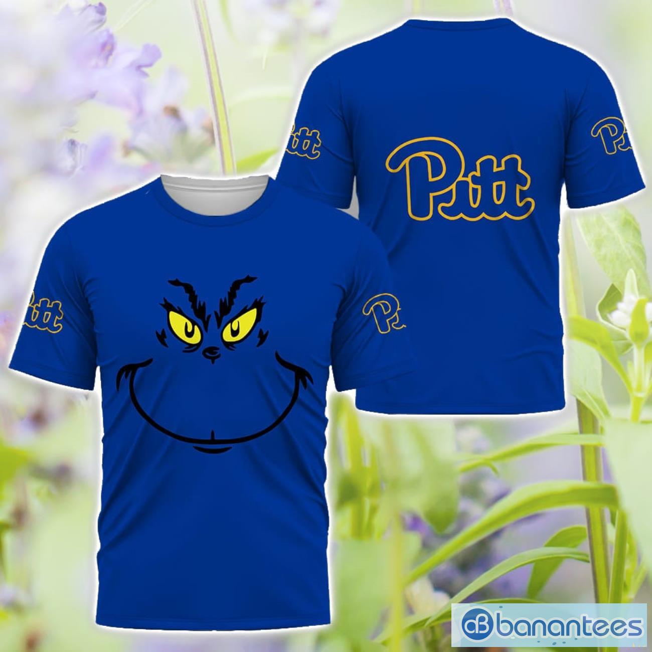pittsburgh panthers grinch face all over printed 3d tshirt sweatshirt hoodie unisex for men and women 2 image Pittsburgh Panthers Grinch Face All Over Printed 3D TShirt Sweatshirt Hoodie Unisex For Men And Women Product Photo 3
