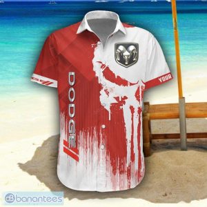 Dodge 3D Printing Hawaiian Shirt Summer Beach Shirt For Fans Custom Name Product Photo 2