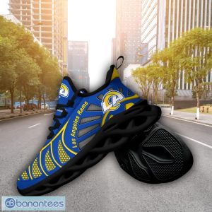 Los Angeles Rams NFLNew Designs Black And White Clunky Shoes Max Soul Shoes Sport Season Gift Product Photo 4