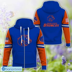 Boise State Broncos Logo Team 3D T-Shirt Sweatshirt Hoodie Zip Hoodie For Men Women Product Photo 4