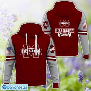 Mississippi State Bulldogs Logo Team 3D T-Shirt Sweatshirt Hoodie Zip Hoodie For Men Women Product Photo 1