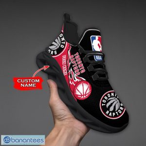 Personalized Name Toronto Raptors Fireball Personalized Sneakers Max Soul Shoes Product Photo 2