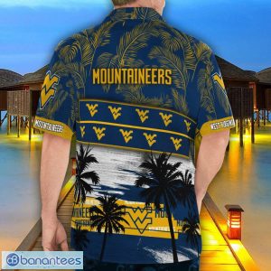 West Virginia Mountaineers Logo Team Tropical Coconut Hawaii Shirt For Men And Women Product Photo 2