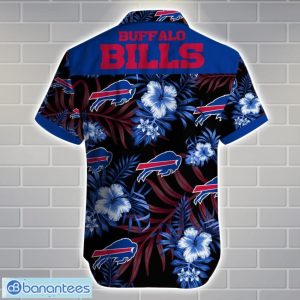 Buffalo BillsTeam Logo Tropical 3D Hawaiian Shirt Big Fans Gift Product Photo 3