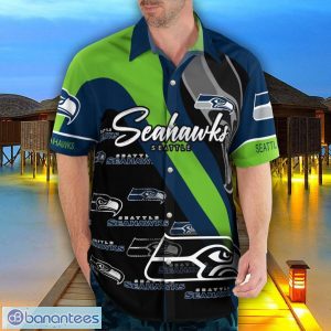 Seattle Seahawks Hawaii Shirt Big Logo 3D Printing Hawaiian Shirt For Men And Women Product Photo 4