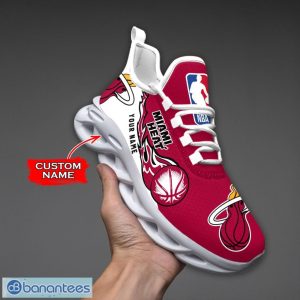 Personalized Name Miami Heat Fireball Personalized Sneakers Max Soul Shoes Product Photo 1