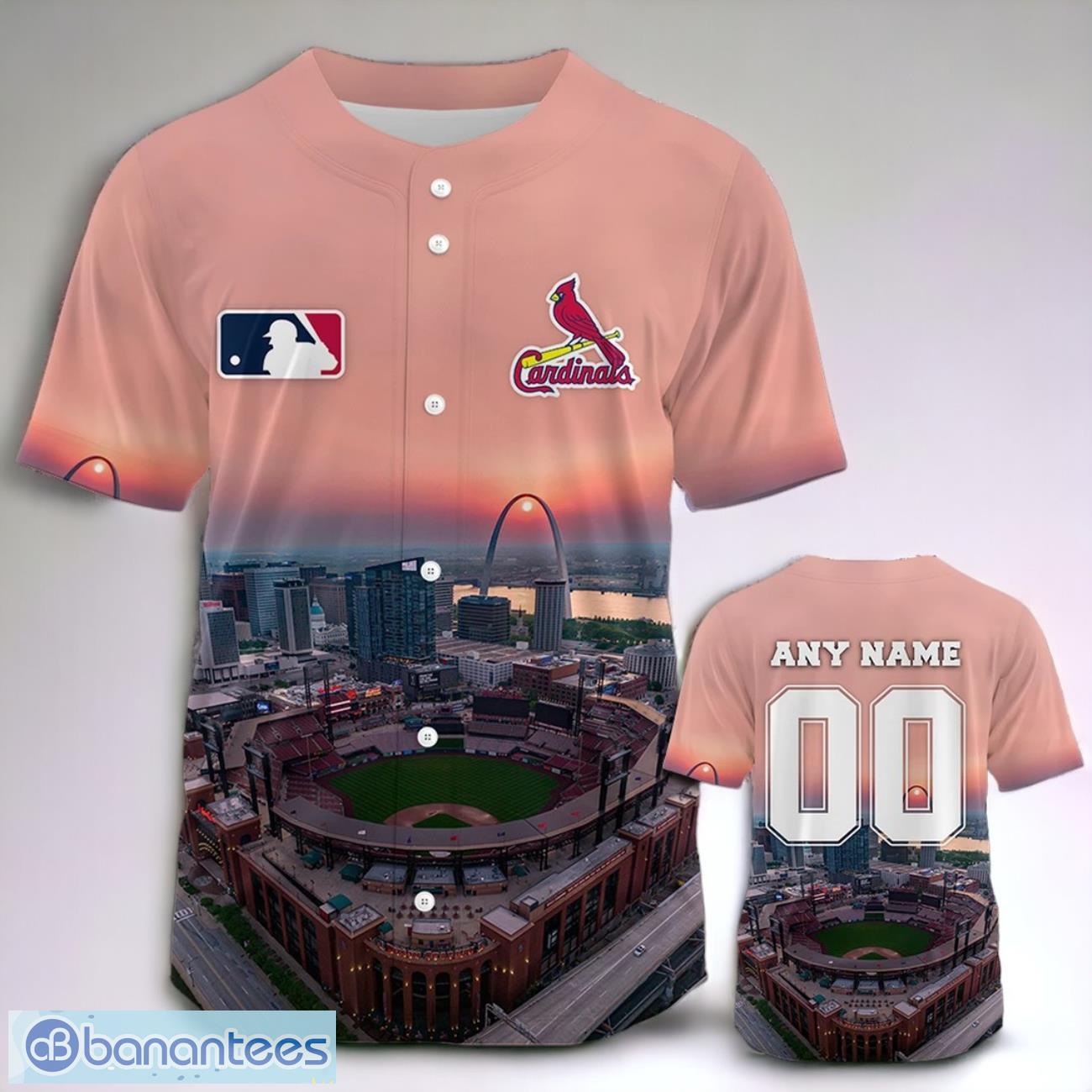 st louis cardinals baseball jersey mlb 2024 custom number and name image St. Louis Cardinals Baseball Jersey MLB 2024 Custom Number And Name Product Photo 1