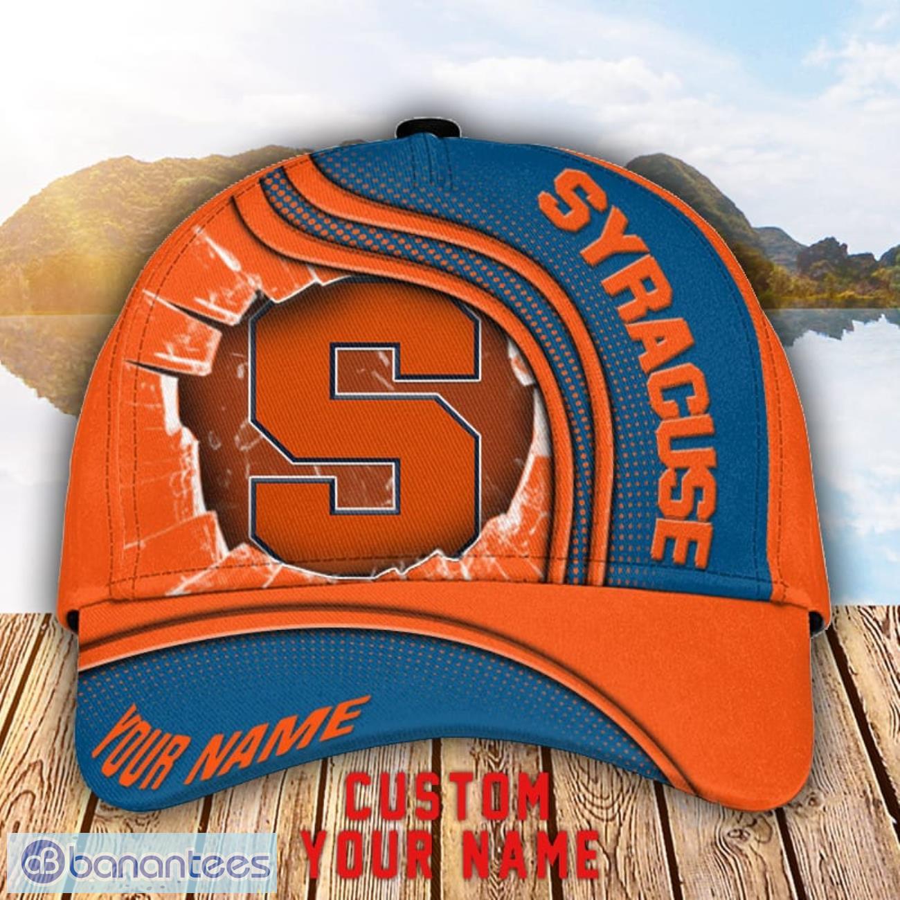 syracuse orange 3d cap custom name for fans sport gift image Syracuse Orange 3D Cap Custom Name For Fans Sport Gift Product Photo 1