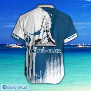Deutz-Fahr 3D Printing Hawaiian Shirt Summer Beach Shirt For Fans Custom Name Product Photo 3