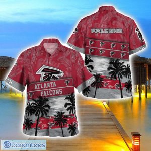 Atlanta Falcons Logo Team Tropical Coconut Hawaii Shirt For Men And Women Product Photo 1