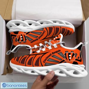 Cincinnati Bengals NFLNew Designs Black And White Clunky Shoes Max Soul Shoes Sport Season Gift Product Photo 2