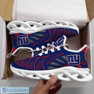 New York Giants NFLNew Designs Black And White Clunky Shoes Max Soul Shoes Sport Season Gift Product Photo 2