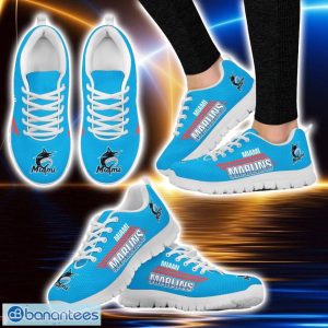 MLB Miami Marlins Sneakers Running Shoes For Men And Women Sport Team Gift Product Photo 2