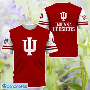 Indiana Hoosiers Logo Team 3D T-Shirt Sweatshirt Hoodie Zip Hoodie For Men Women Product Photo 3