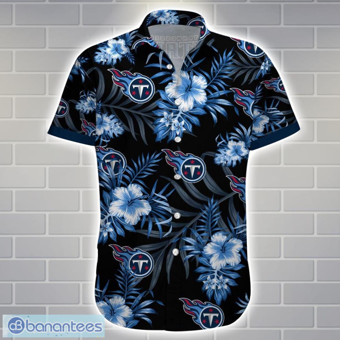 tennessee titansteam logo tropical 3d hawaiian shirt big fans gift 1 image Tennessee TitansTeam Logo Tropical 3D Hawaiian Shirt Big Fans Gift Product Photo 2