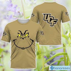 UCF Knights Grinch Face All Over Printed 3D TShirt Sweatshirt Hoodie Unisex For Men And Women Product Photo 3