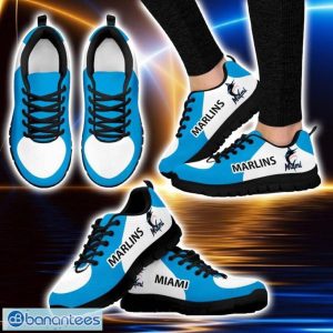 MLB Miami Marlins Sneakers Running Shoes Sport Trending Shoes Product Photo 1