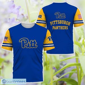 Pittsburgh Panthers Logo Team 3D T-Shirt Sweatshirt Hoodie Zip Hoodie For Men Women Product Photo 3