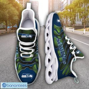 Seattle Seahawks NFL New Clunky Sneaker 2024 Max Soul Shoes For Men And Women Product Photo 2