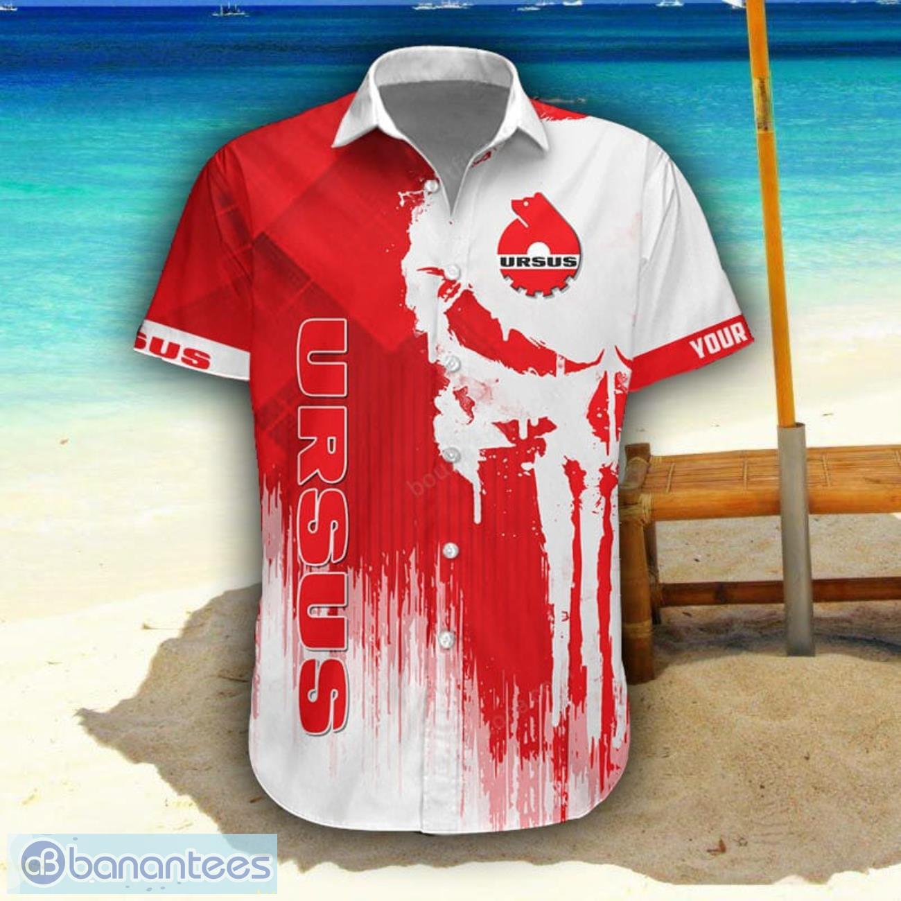 ursus 3d printing hawaiian shirt summer beach shirt for fans custom name 1 image Ursus 3D Printing Hawaiian Shirt Summer Beach Shirt For Fans Custom Name Product Photo 2