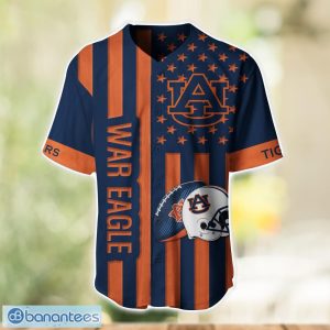 Auburn Tigers Custom Name and Number NCAA Baseball Jersey Shirt Product Photo 2