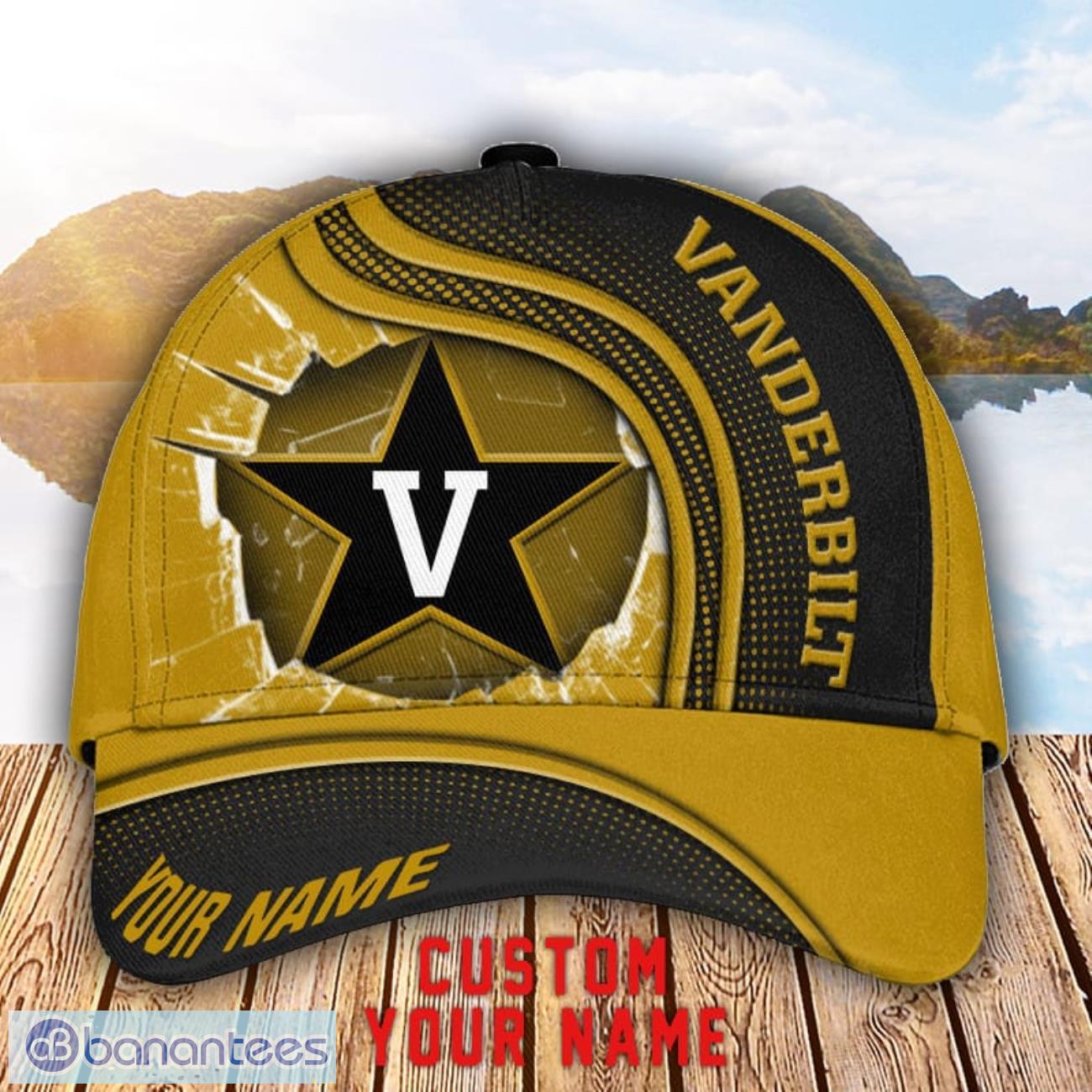 vanderbilt commodores 3d cap custom name for fans sport gift image Vanderbilt Commodores 3D Cap Custom Name For Fans Sport Gift Product Photo 1