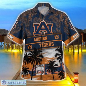 Auburn Tigers Logo Team Tropical Coconut Hawaii Shirt For Men And Women Product Photo 3