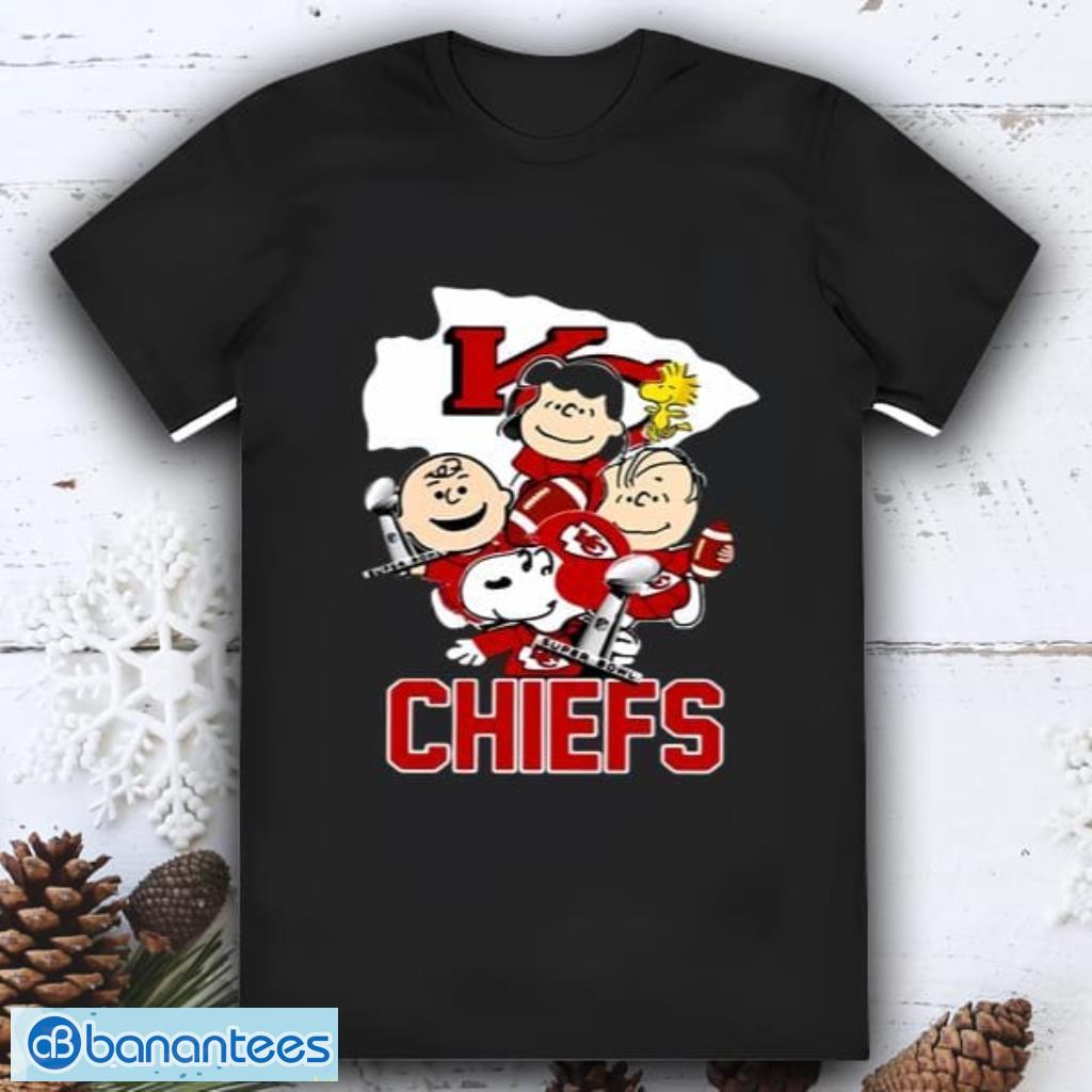 vintage kansas city chiefs snoopy shirt image Vintage Kansas City Chiefs Snoopy Shirt Product Photo 1
