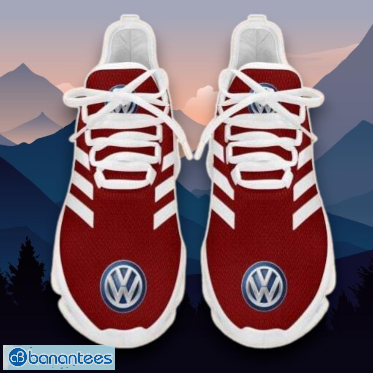 Volkswagen Red Max Soul Shoes Dynamic Style Sneakers For Men Women Product Photo 1