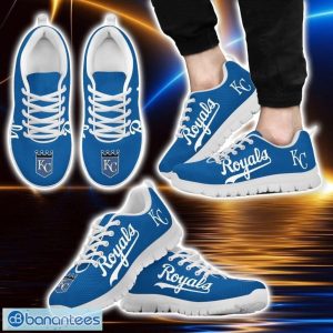 MLB Kansas City Royals Logo Sneakers Running Shoes For Mne And Women Product Photo 1