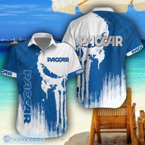 Paccar 3D Printing Hawaiian Shirt Summer Beach Shirt For Fans Custom Name Product Photo 1